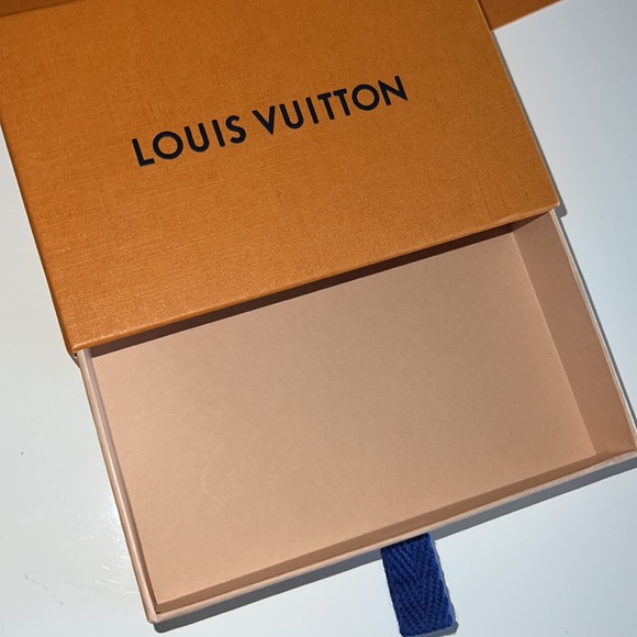 Auth 3PCS Louis Vuitton Paris storage gift shopping box receipt holder paper bag - Picture 3 of 6
